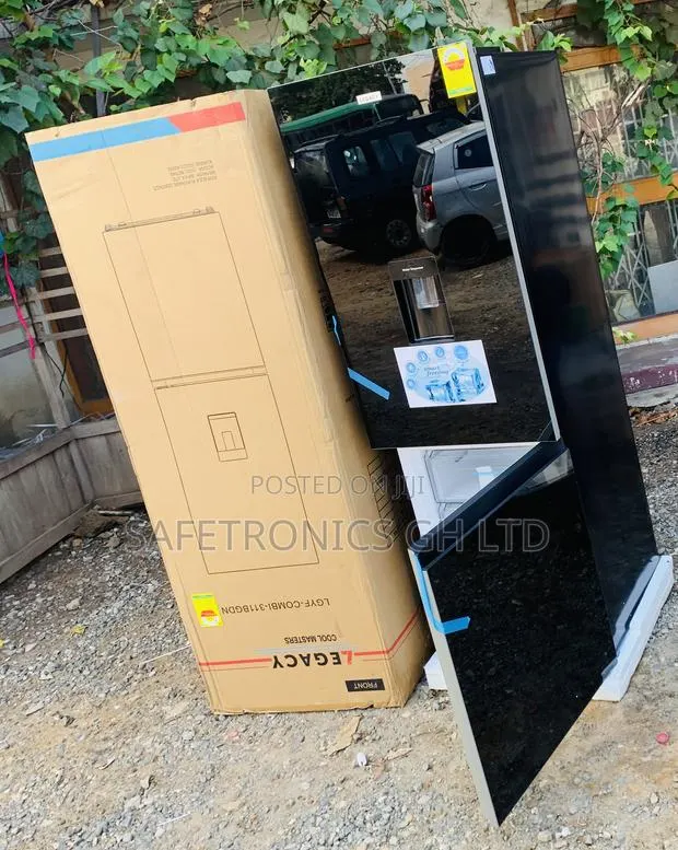 Order Perfect Legacy 311L Black Mirror Glass Refrigerator · Photo 1