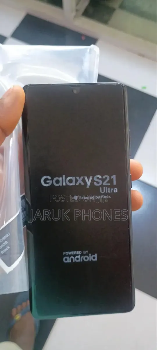 Samsung Galaxy S21 Ultra 5G 256 GB Black · Photo 1
