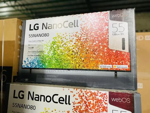 Classy LG 55-Inch NanoCell TV 55nano80 · Photo 1