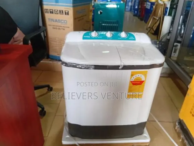 Nasco 5kg Twin Tub Washer – Powerful Cleaning · Photo 1