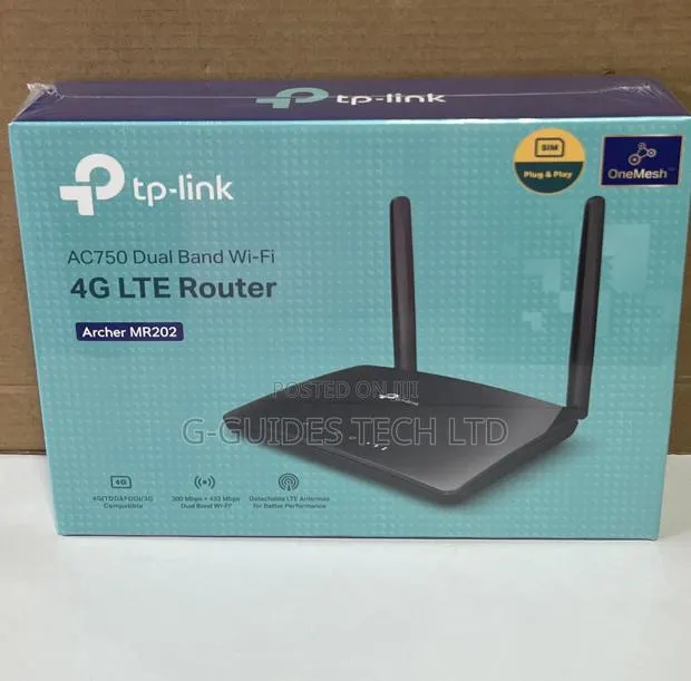 TP-Link Archer MR202 AC750 Dual Band Wi-Fi 4G LTE Router · Photo 1