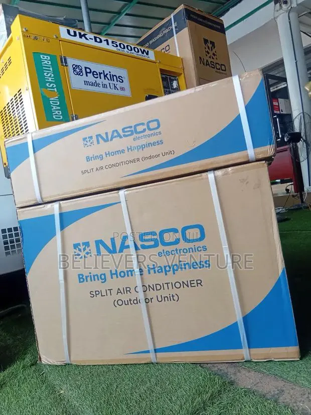 Nasco 1.5hp Split Air Conditioner – Fast Powerful Cooling1.5hp · Photo 1