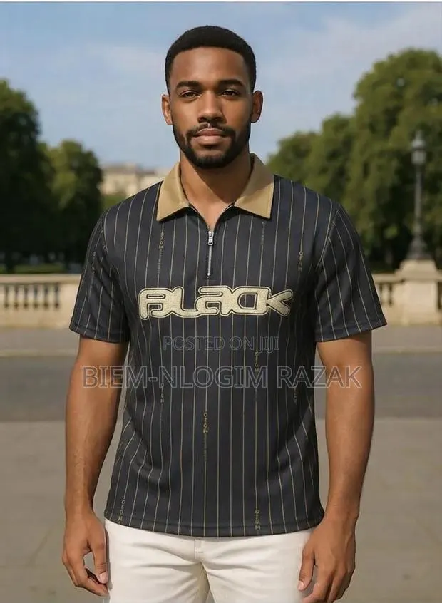Black Air Zip Up Club Tshirts Available in Stock · Photo 1