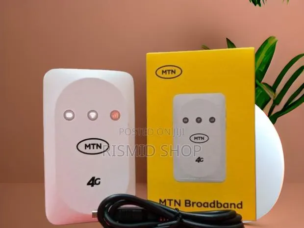 MTN TurboNet 4G Wireless MiFi – White · Photo 1