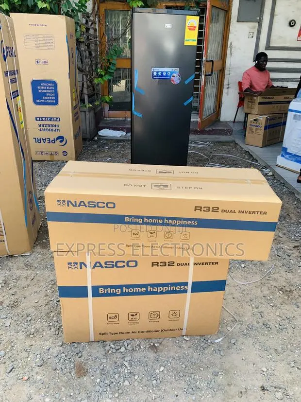 Grab the New White Dual Inverter Nasco 2hp · Photo 1
