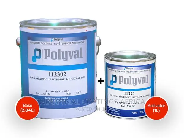 Polyur 112 DTM Direct-to-Metal, Industrial Anti-Corrosion Marine Paint · Photo 1