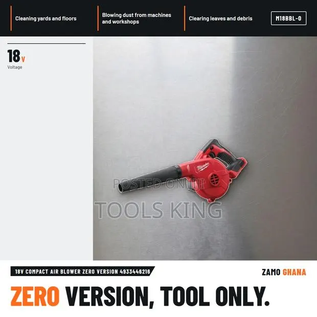 18V Compact Air Blower Zero Version - M18bbl-0 · Photo 1