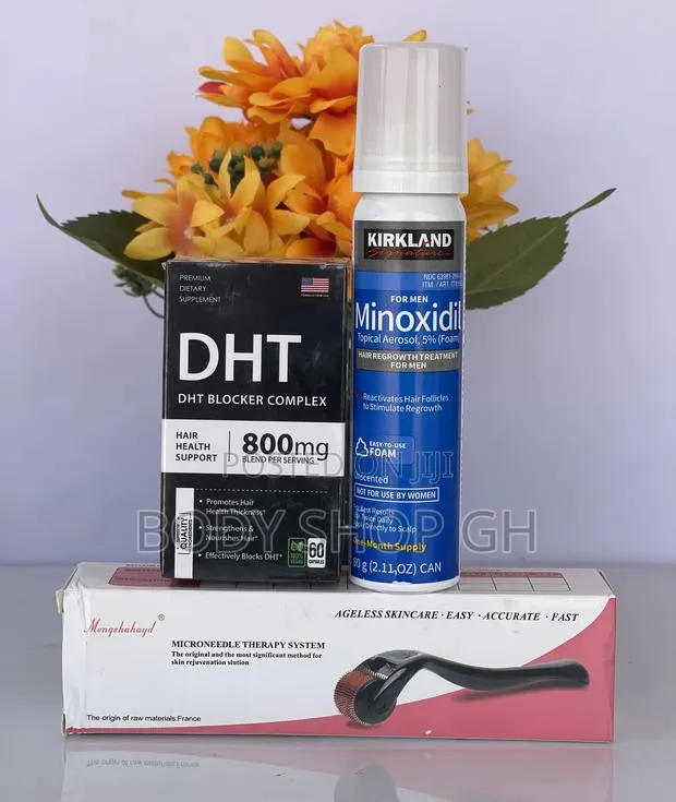 Baldness and Hairline Set- Kirkland Foam +Roller + DHT Block · Photo 1