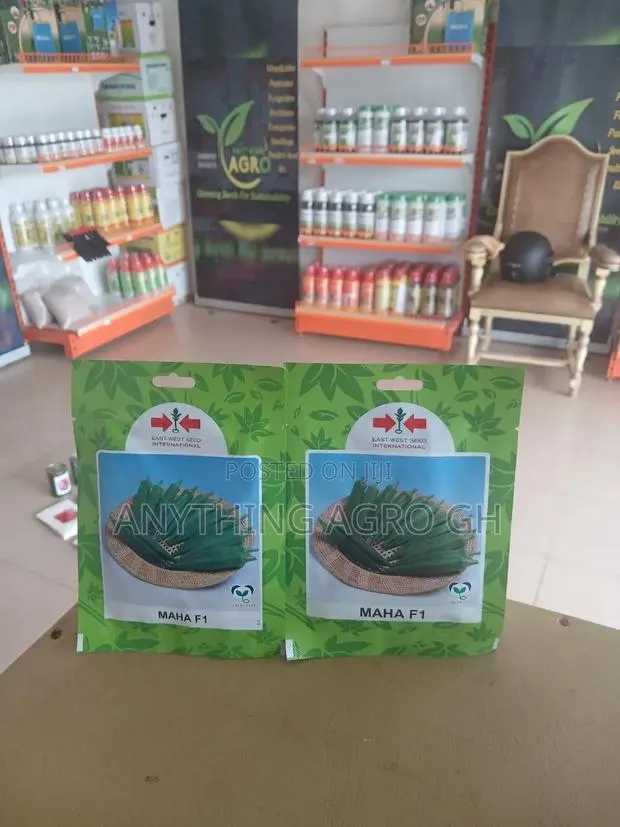 Okra Seeds (Maha F1) 10g · Photo 1