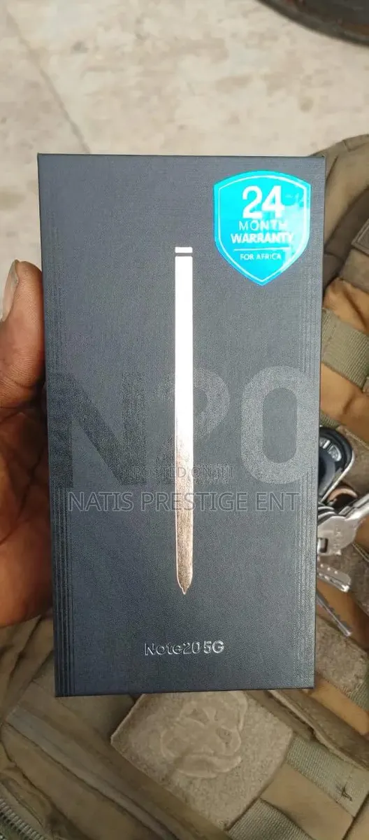 New Samsung Galaxy Note 20 5G 256 GB Black · Photo 1