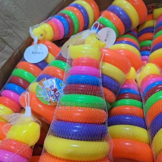 9 Pieces Stacking Ring Tower Construction Toys · Photo 1