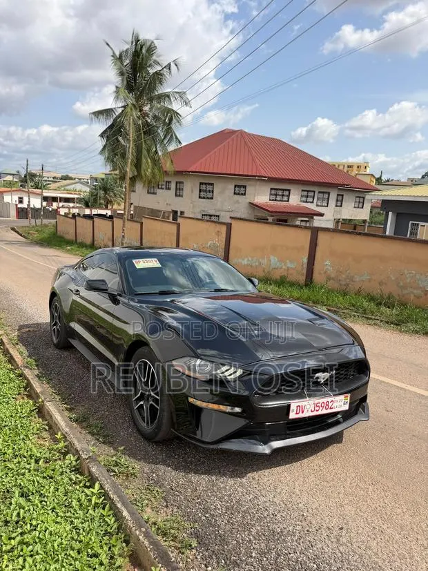 Ford Mustang EcoBoost Premium Fastback 2019 Black · Photo 1