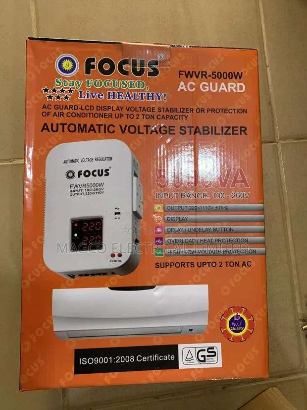 Focus Automatic Stabilizer 5,000w · Photo 1