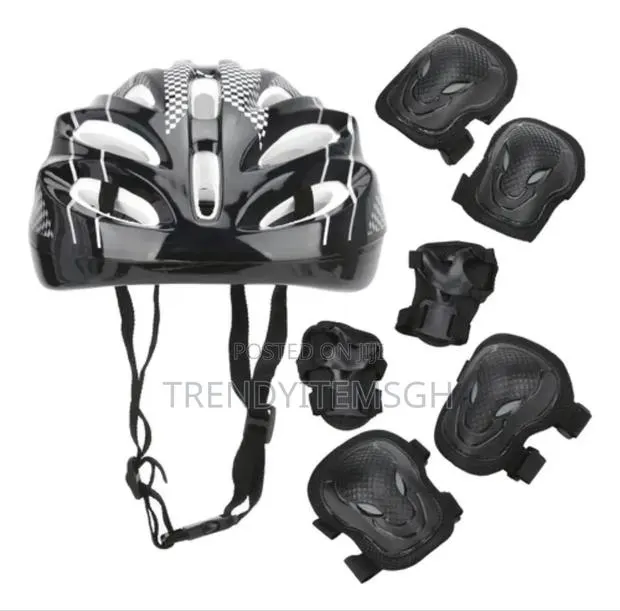 Knee And Elbow Protective Pad + Helmet · Photo 3