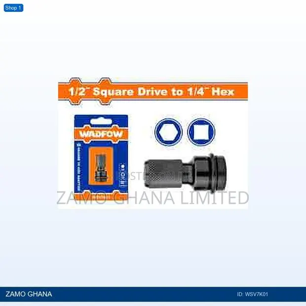 Square to Hex Adapter - Wsv7k01 · Photo 1