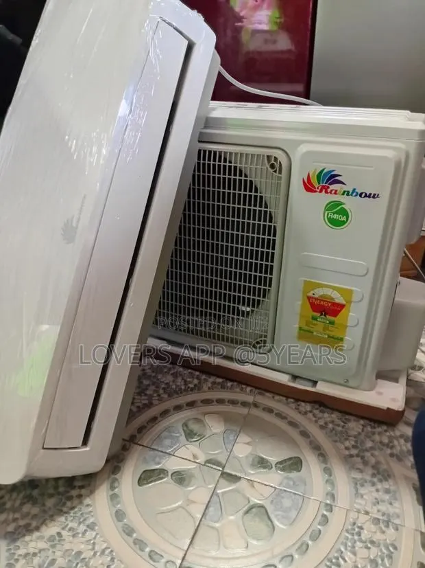 1.5hp Rainbow Frosty White Ac Premium Window Cooling. · Photo 1