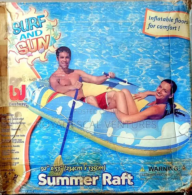 Bestway Hydro-Force Inflatable Swimming Raft · Photo 1