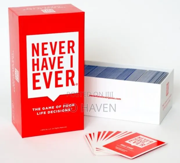 Never Have I Ever Card Game · Photo 1