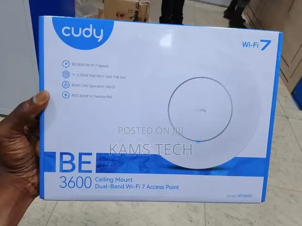 CUDY (3600) AP3600 Ceiling Mount Dual -Band Wi-Fi 7 Access Point · Photo 1