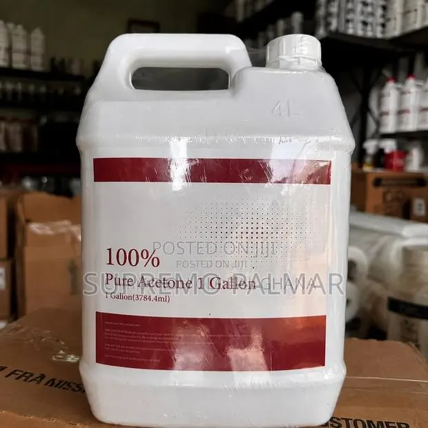 100% Pure Acetone 1 Gallon (3.784L) – Industrial Grade Solvent · Photo 1