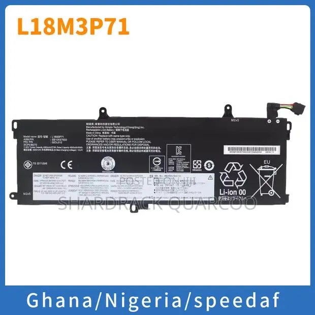 L18m3p71 Lenovo Notebook Battery L18l3p71 L20d3p71 02dl011 02dl012 · Photo 1