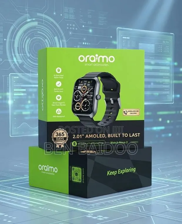 Oraimo Watch Nova2 (Built-to-Last) · Photo 1