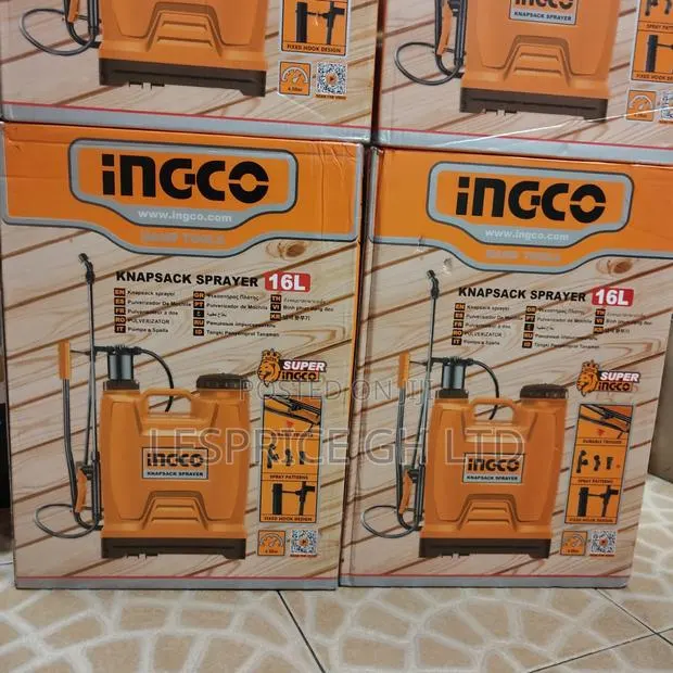 Saturday Special Promo on Our Solid 16l Knapsack Sprayer From in Ingco · Photo 1