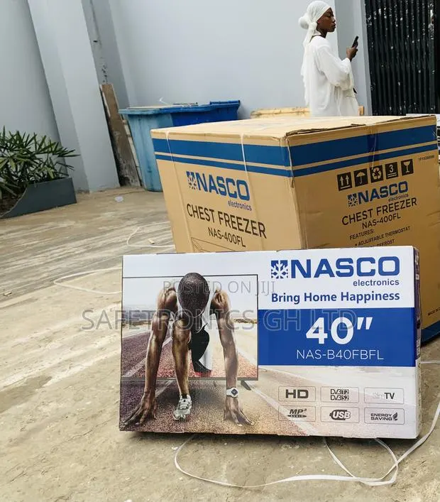 Massive New Nasco 40′′ Led Digital Satellite Television · Photo 1