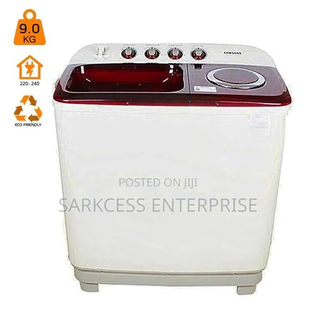 Samsung WT90H3230MG - 9kg - Twin Tub Washing Machine - White · Photo 1
