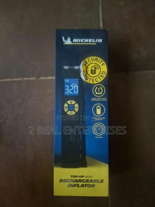 Michelin Top-Up Mini Rechargeable Cordless Digital Tyre Inflator · Photo 1