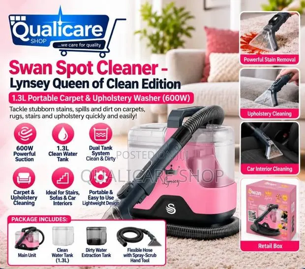 Swan Spot Cleaner-Lynsey Queen Portable Carpet&Upholstery Washer · Photo 1