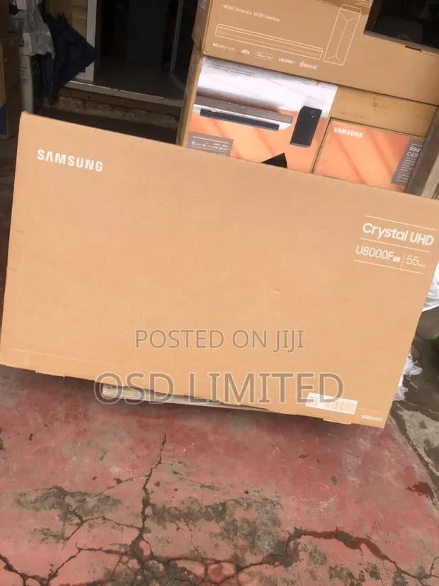 The Samsung 55" U8000f Led Tv Refine Your Living Area · Photo 1