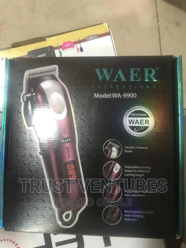 Waer Professional Clipper (Cordless · Photo 1