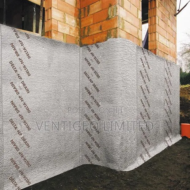 Waterproof Dimpled Membrane, Delta - Np Drain With Geotextile · Photo 4