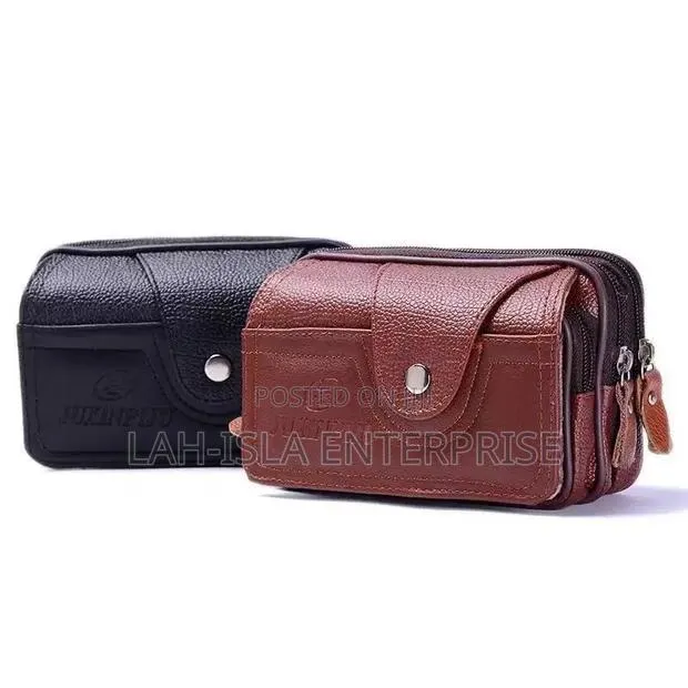 Men’S Leather Waist Bag – · Photo 1