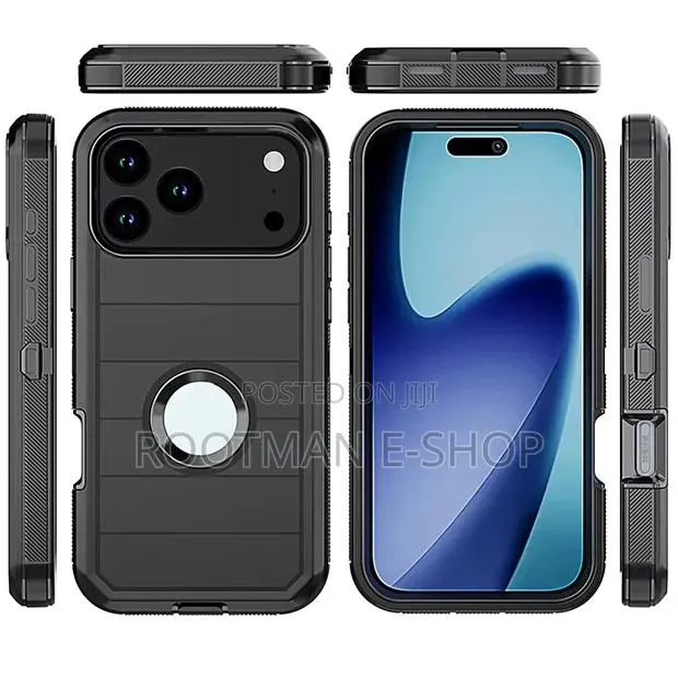Lines Defender Mobile House for iPhone 17 Pro Max 17 Air Case,3 in 1 · Photo 1