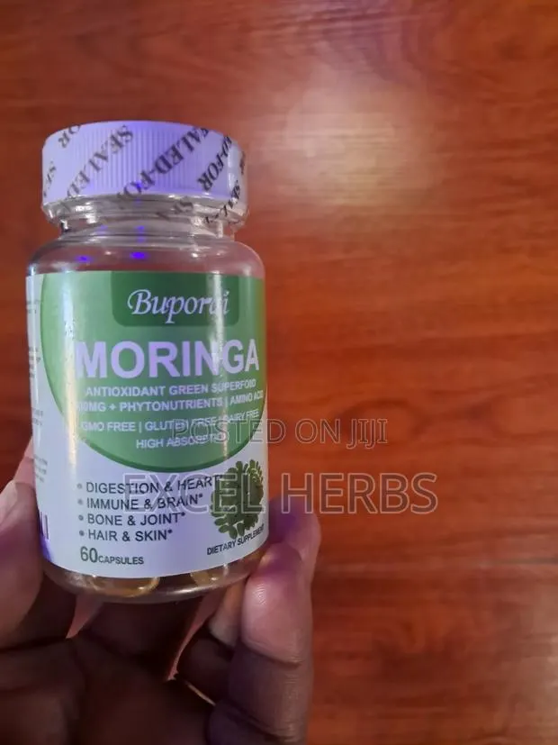 Buporai Moringa 60 Capsules · Photo 1