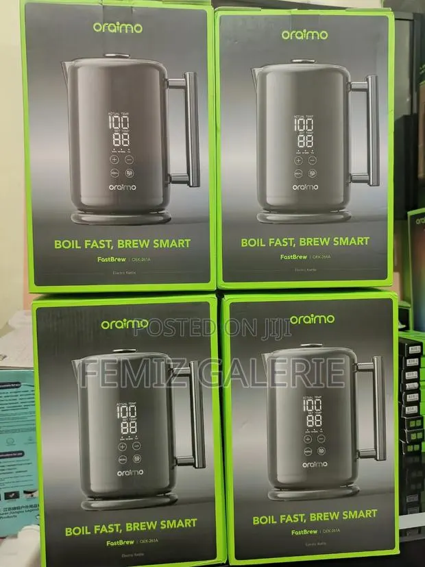 Oraimo Fastbrew Fast Smart 1.7l 316 Stainless Steel Electric Kettle · Photo 1