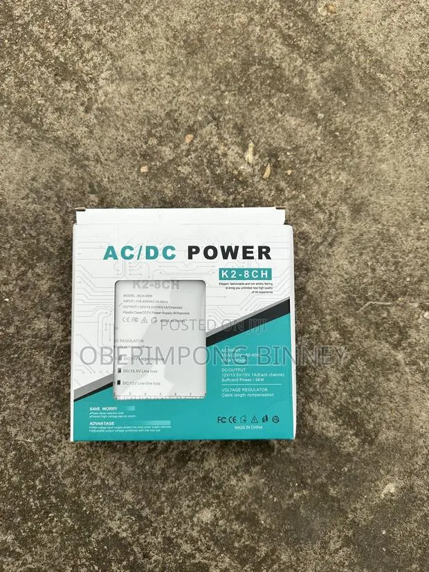 Power Supply For Cctv 4 Channel Power Adapter · Photo 1