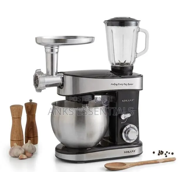 SOKANY Multifunction 5-in-1 Stand Mixer 7.5L Copper Motor · Photo 1