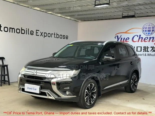 Mitsubishi Outlander ES FWD 2019 Black · Photo 1