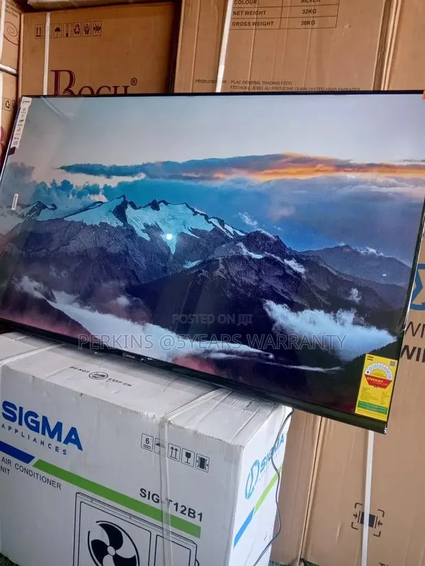 Sigma 55” Smart Tv – Immersive Picture, Intelligent Control Sigma Tv · Photo 1