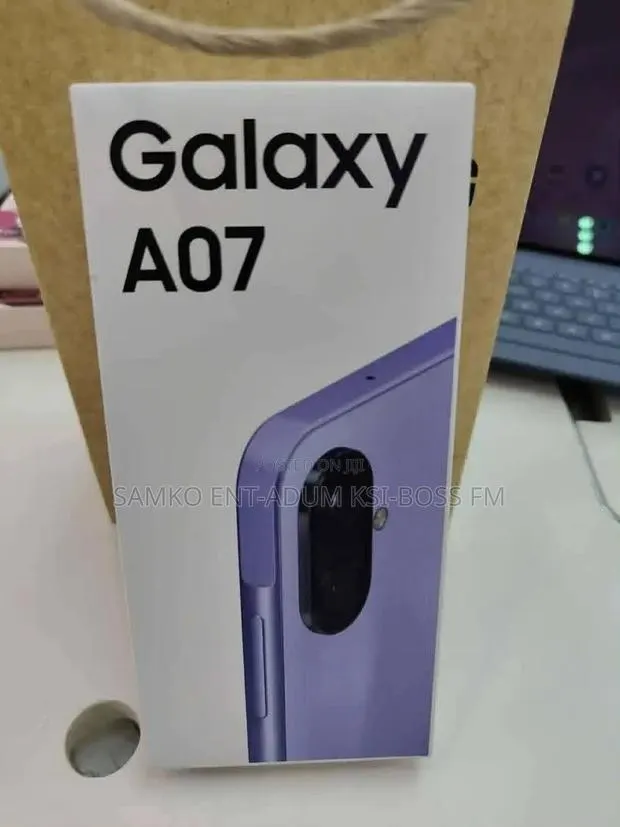 New Samsung Galaxy A07 4G 64 GB Black · Photo 1