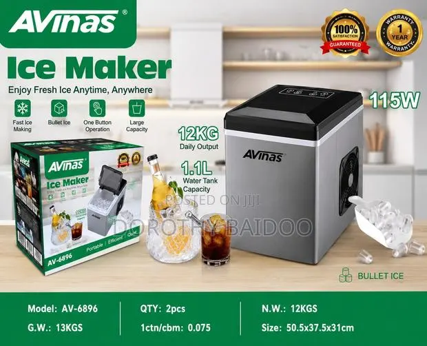 Avinas Ice Cubes Maker Gh 2000 · Photo 1