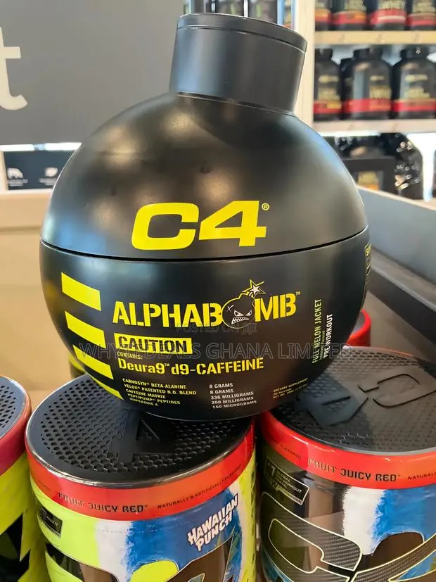 C4 Alpha Bomb Pre-Workout for Powerful Pump| Insane Strength| Recovery · Photo 1