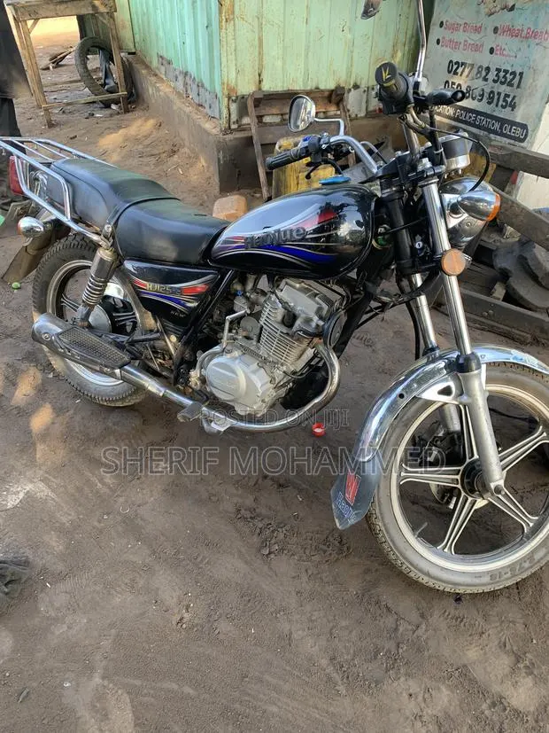 Haojue HJ125-8K 2024 Black · Photo 1
