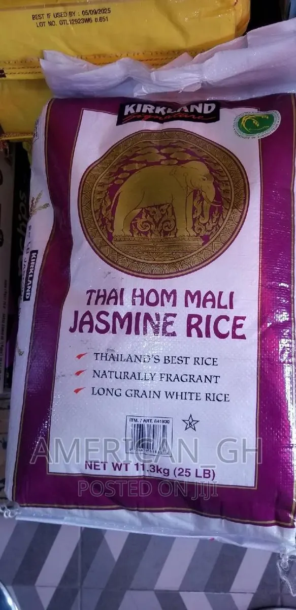 Kirkland Signature Thai Hom Mali Jasmine Rice (25lb) · Photo 1