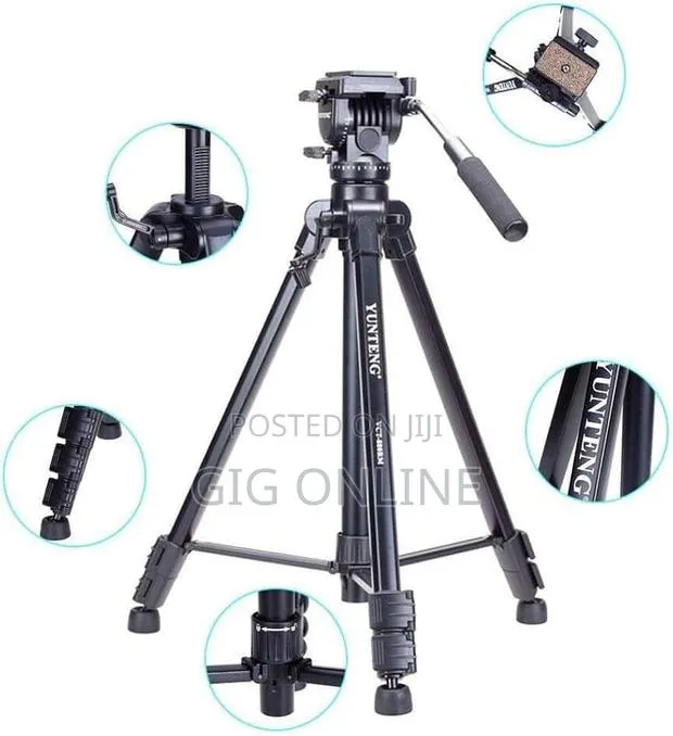 VCT-880 Extendable Camera Tripod · Photo 1