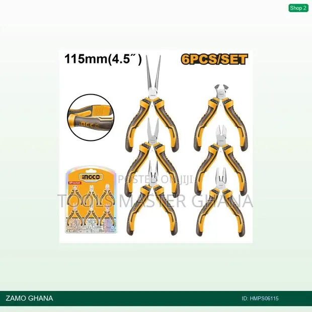 6 PCS Mini Pliers - Hmps06115 · Photo 1