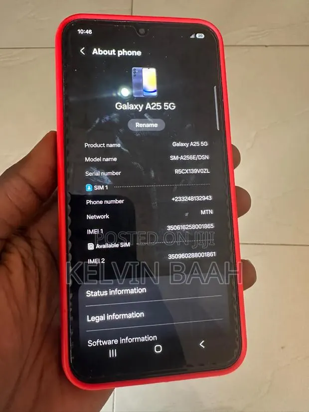 Samsung Galaxy A25 128 GB Gray · Photo 1